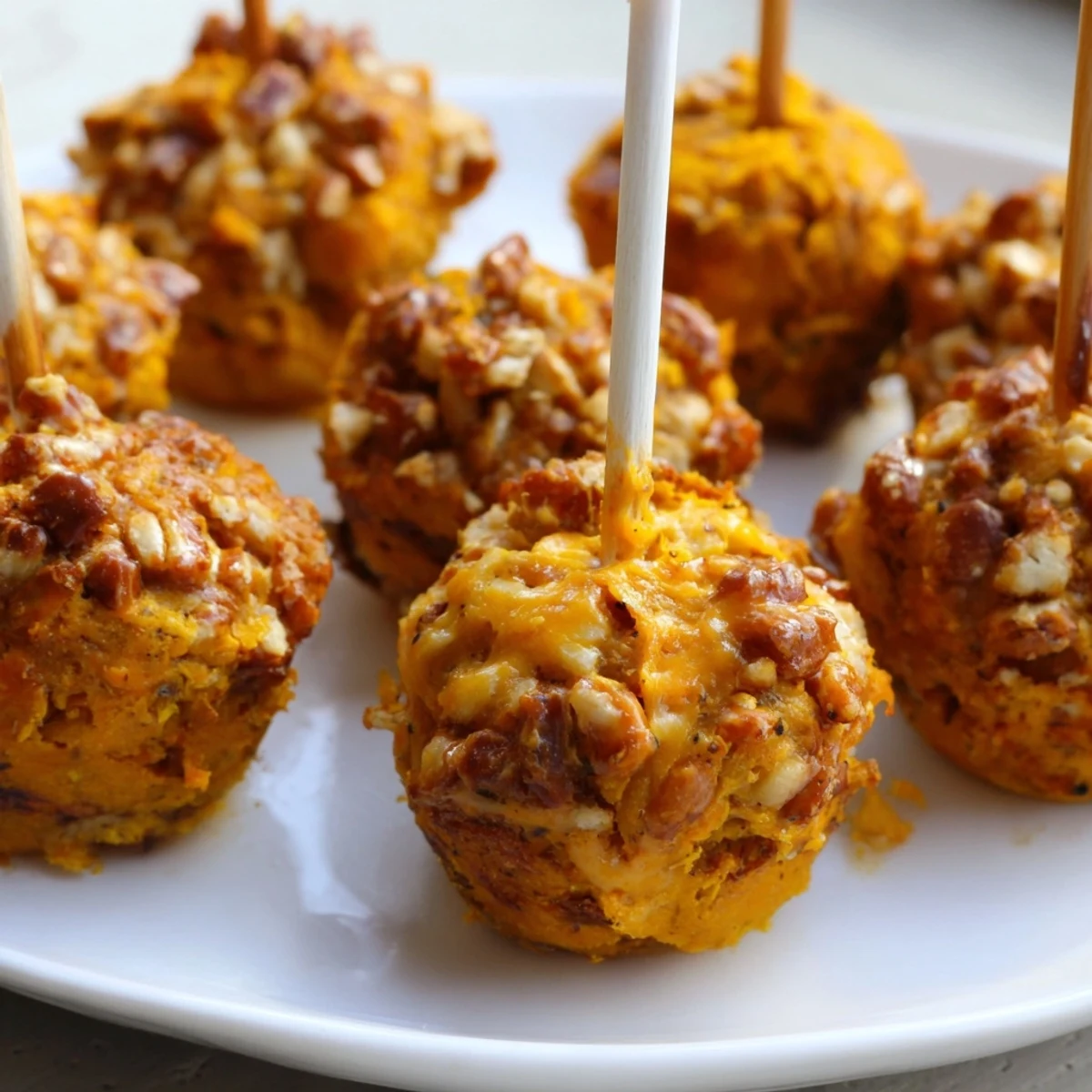 Cheesy Pretzel Chai Pumpkin Muffin
