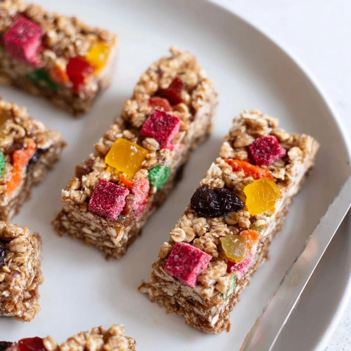 Colorful DIY snack bars showcasing chewy homemade gummies and crunchy freeze-dried candy.  