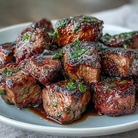 Juicy steak bites in rich garlic butter sauce paired with crispy baked avocado fries and fresh zucchini ribbons for a satisfying keto meal.