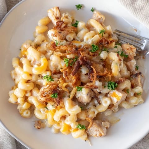 Honey BBQ Chicken Mac Cheese