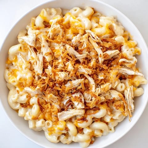 Classic Mac Cheese BBQ Chicken