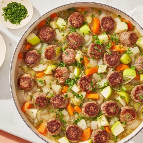 Stovetop Sausage Celery Apple