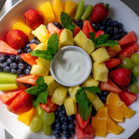 Beach Ball Fruit Platter