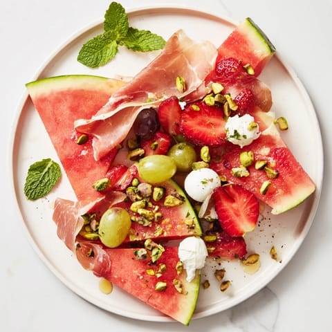 Watermelon Slice Charcuterie