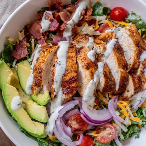 Crispy Bacon Chicken Salad