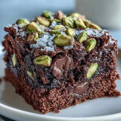 Pistachio Chocolate Snacking Cake