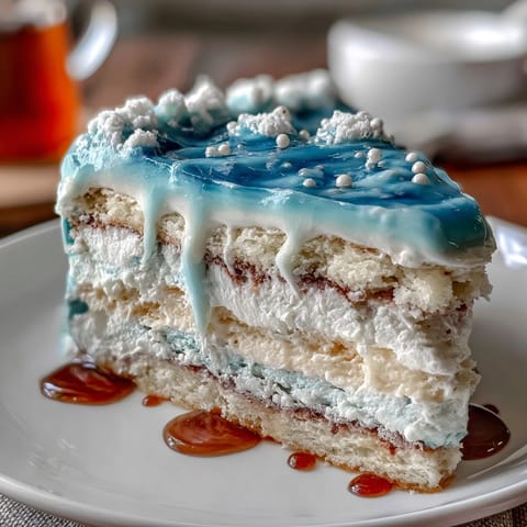 Pisces Cake Sheet Cake with Ocean Wave Piping: dreamy blue buttercream and piped waves evoke the sea on a moist vanilla sheet cake.