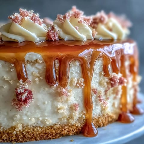Elegant pink velvet cake infused with rosé wine, frosted with cream cheese and adorned with shimmering edible gold drip.