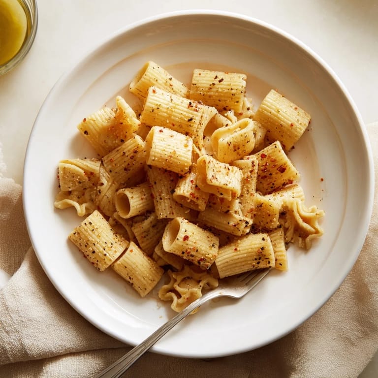 Savory baked pasta chips, lightly crispy and ideal for gatherings or movie nights.