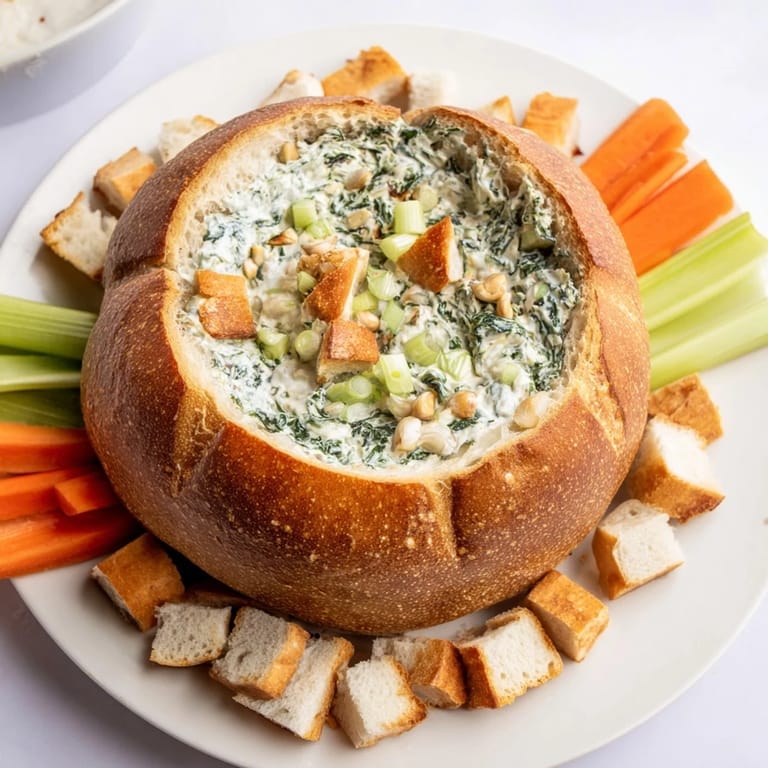 Get your party started with a generous bread bowl of The Best Spinach Dip Ever, a crowd-pleasing appetizer.