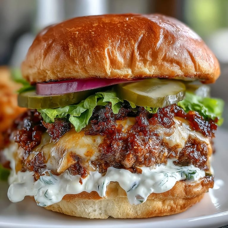 Crispy-edged smash burger sliders with melted cheese, perfect for a festive picnic.