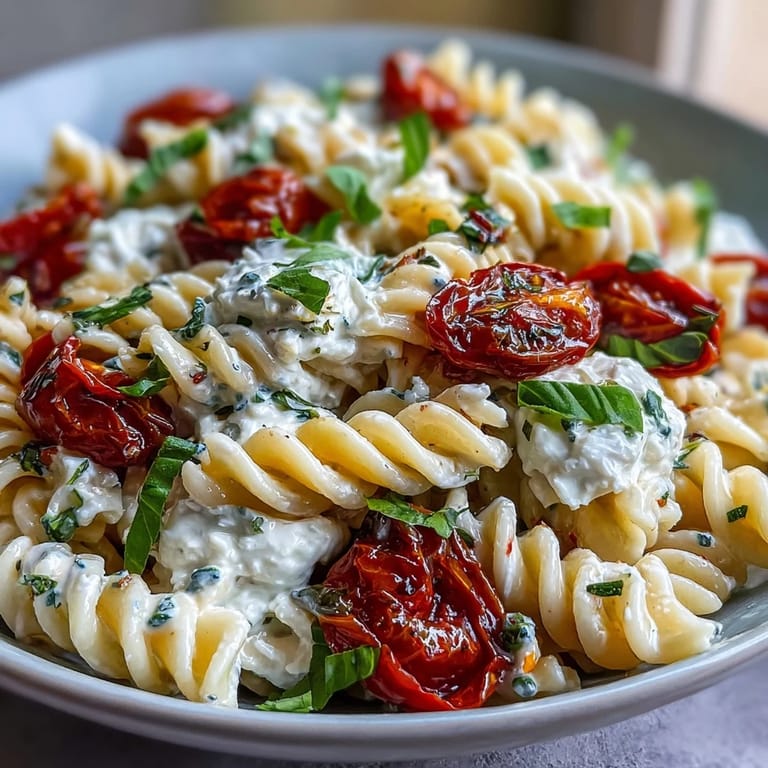 Delectable Summer Caprese Pasta, showcasing melting burrata and garden-fresh ingredients.
