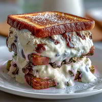Vanilla Bean Frappuccino Ice Cream Sandwiches with espresso cookies and creamy vanilla bean filling.